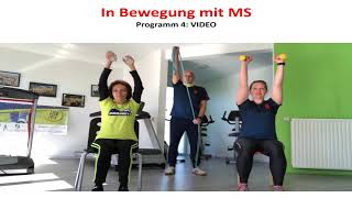 Flexibilitäts- und Kräftigungsübungen für die unteren Gliedmaßen | Programm „In Bewegung mit MS “