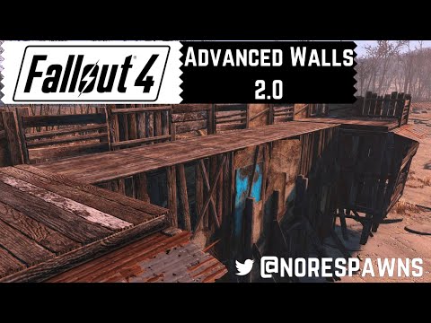 Fallout 4 Guide - Advanced Settlement Walls 2.0