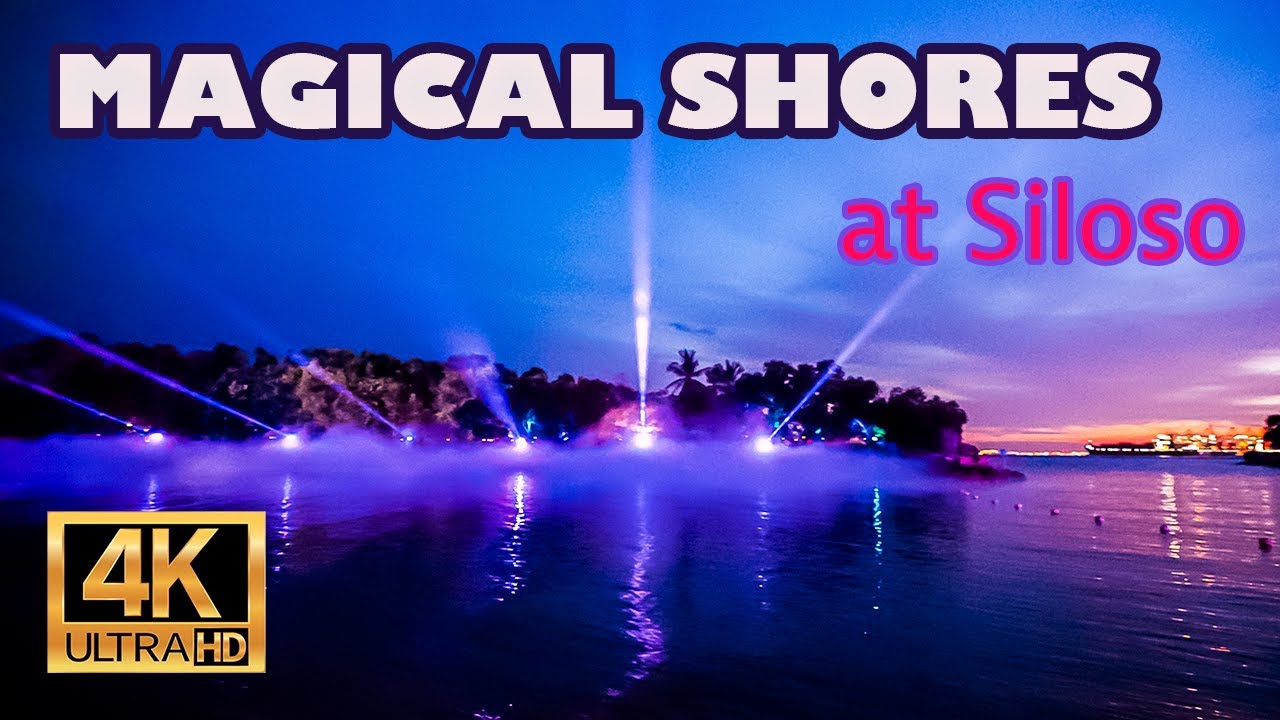 Experience the enchantment at Magical Shores, nestled on Sentosa's pristine Siloso Beach.
