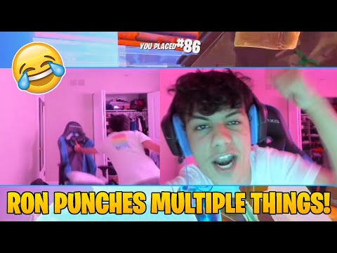 Stable Ronaldo *RAGES* and PUNCHES His Chair and BREAKS Camera On Stream!