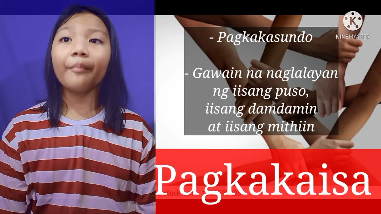INFOMERCIAL THEME : KAPAYAPAAN AT PAGKAKAISA