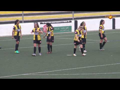 CE Mataró vs CF Santvicenti, resum del partit.