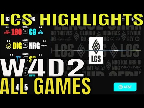 LCS Highlights Week 4 Day 2 ALL GAMES | LCS Spring 2023 W4D2