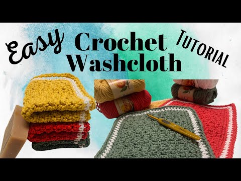 Easy Crochet Washcloths for Beginners: Perfect for Gift Giving