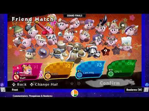 Kirby Fighters India Tournament #18 - GRAND FINALS - Boolerex (Magolor) vs Frost (Meta Knight)