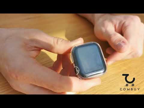 Case/Schutzhülle aus Silikon - Tutorial (Anleitung) zur Anbringung für die Apple Watch