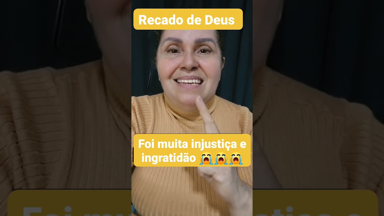 Foi muita injustiça e ingratidão 😭 😭 😭
