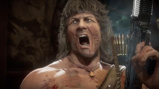 Mortal Kombat 11 Rambo x Exterminador Do Futuro Gameplay PS5