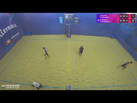 11:40 I. Skrynnik / V. Tyshchenko - M. Bedukha / Y. Yevdokymov 27.12.2022 | Winners Beach Volleyball