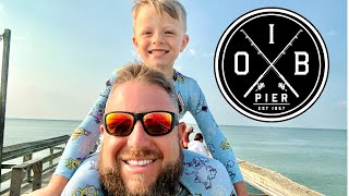 Ocean Isle Beach Pier Morning Walk & OIB Pier Grill for Breakfast 