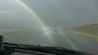 preview picture of video 'Driving into the rainbow'