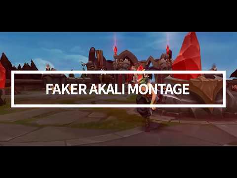 [Faker Play H/L] The Fist Shadow Akali Montage