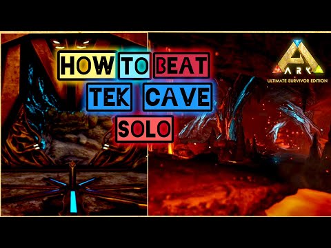 How to Beat the Tek Cave Solo Ark Mobile | Ark : Ultimate Mobile Edition