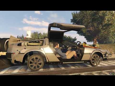 GTA V Back to the Future Mod