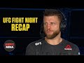 Calvin Kattar recaps win vs. Dan Ige | UFC Fight Night Post Show | ESPN MMA