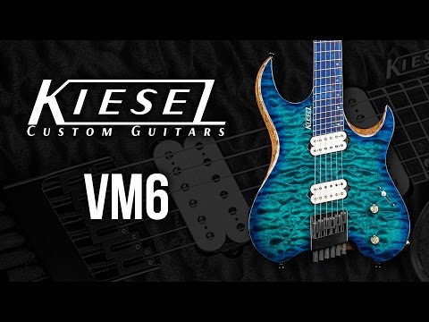 Kiesel Guitars - Vader VM6 Multiscale Guitar Demo
