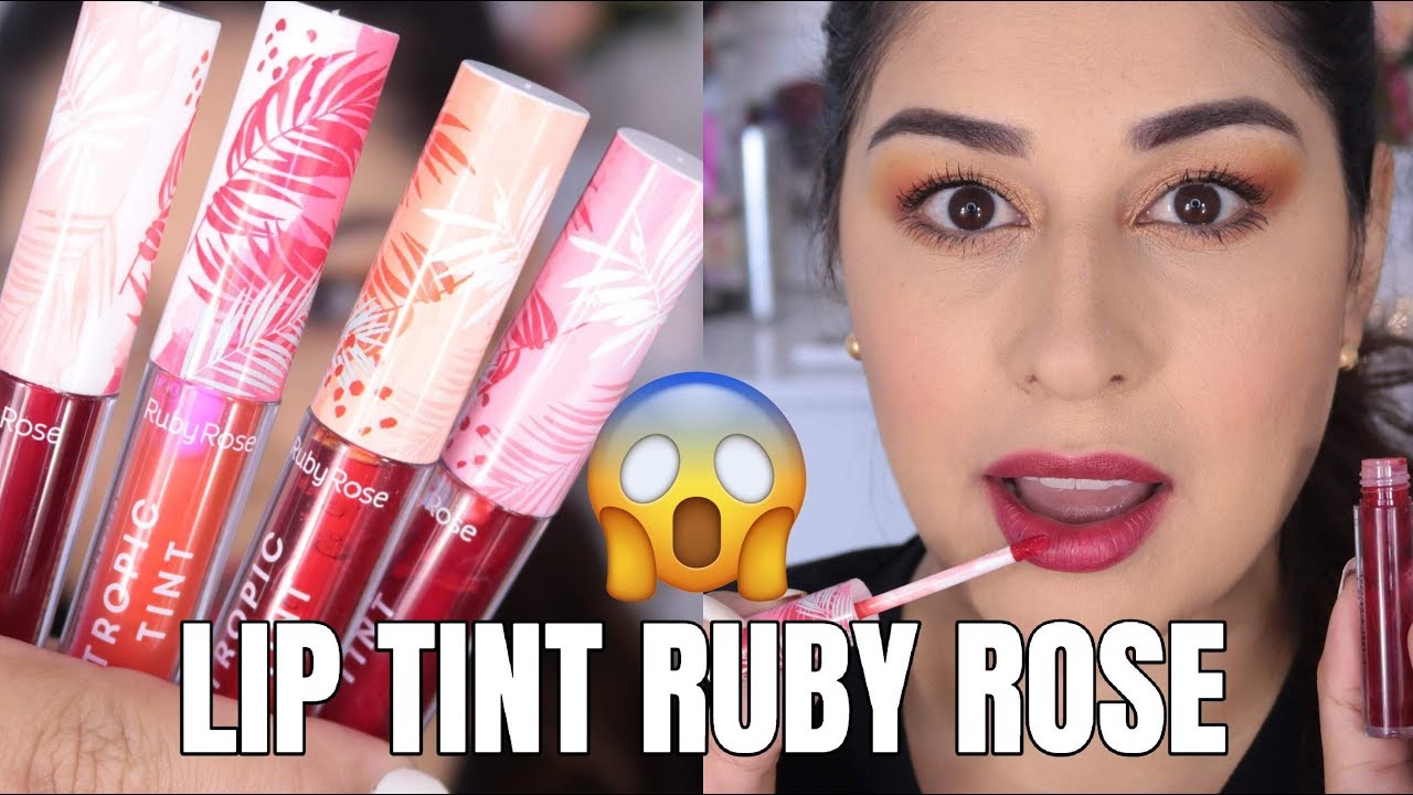 Watch Now LANÇAMENTO: LIP TINT DA RUBY ROSE 😱 LANÇAMENTO: LIP TINT DA RUBY ROSE 😱