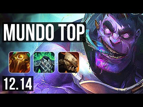 MUNDO vs ASHE (TOP) | 900+ games, 3/1/4, 900K mastery | EUW Master | 12.14