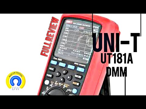 UNI-T UT181A Data Logging 60,000 Count Multimeter Review & Teardown!