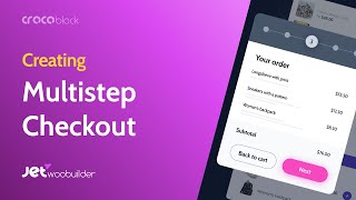 How to create Multistep Checkout for WooCommerce | JetWooBuilder