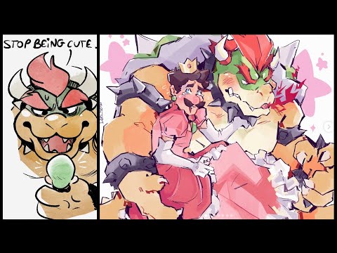 Funny and Adorable Bowser x Luigi Comic Dub Compilation 2 (Mario Comic Dub)