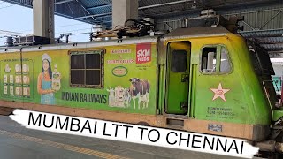 MUMBAI CHENNAI LTT EXPRESS | 3AC TRAIN TRAVEL VLOG