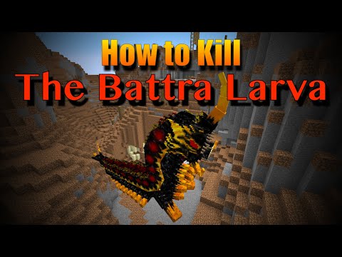 How to kill The Battra Larva in Minecraft