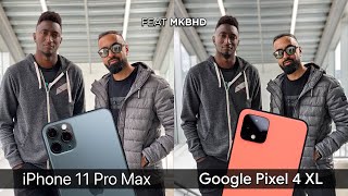 Google Pixel 4 XL vs Apple iPhone 11 Pro Max Camera Test Comparison