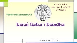 preview picture of video '2014 01 31 Dzień Babci i Dziadka'