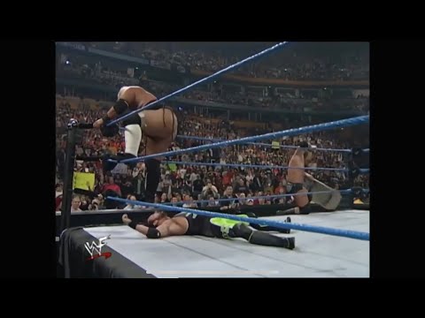 X-Pac, Triple H & Road Dogg Vs Too Cool & Rikishi 2-24-00