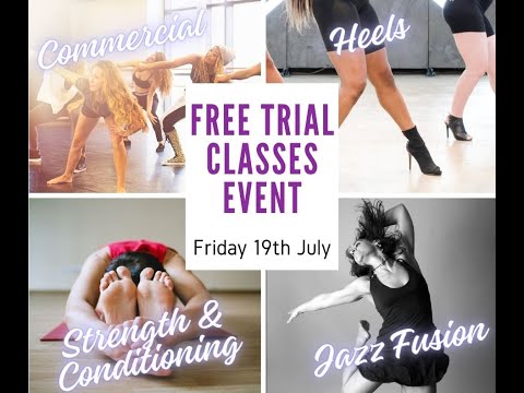 Taster classes event at The Dance Shed July 2024