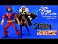 Storm & Thunderbird Marvel Legends Series 2 Pack Target Reseña Revisión Review Little Pieces Plastic