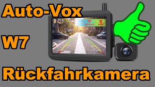TEST - Auto-Vox W7 - Rückfahrkamera #auto-vox