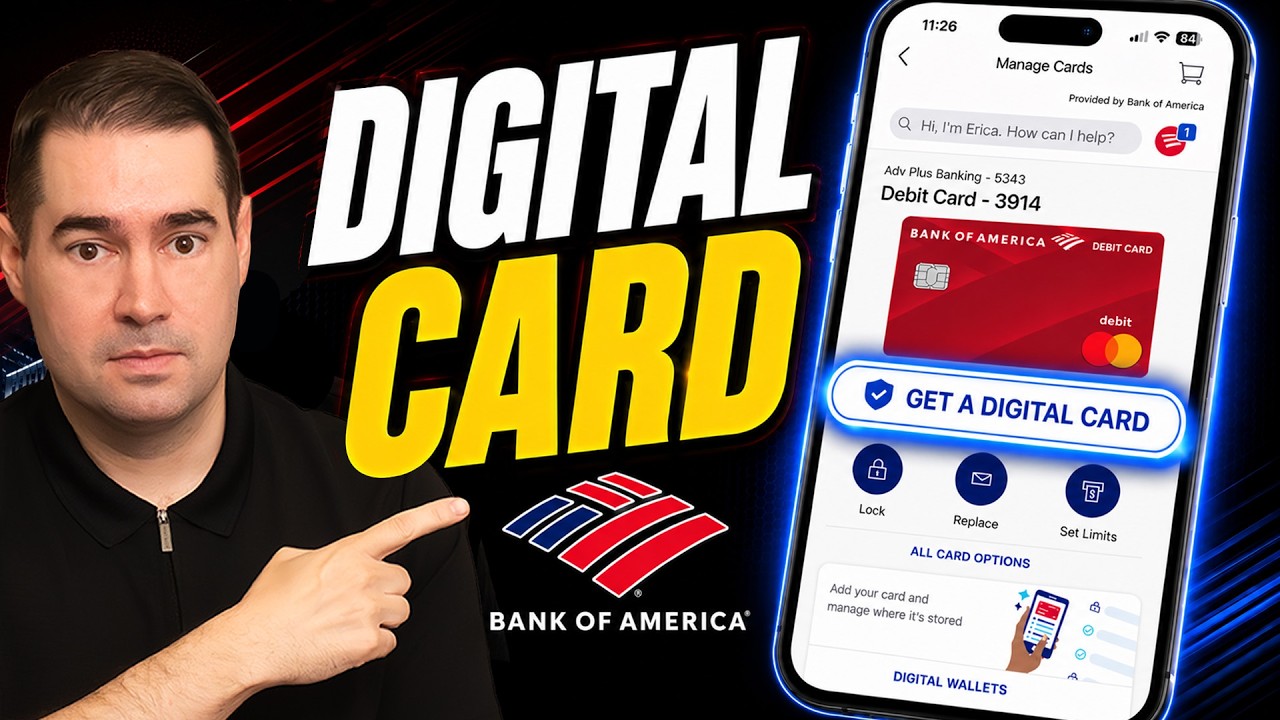 How to Get a Digital Bank of America Debit Card