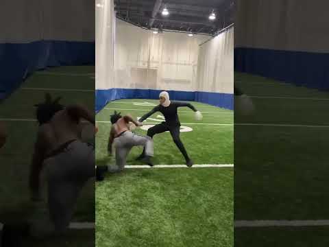 Best WR in Youth Football 13u? 👀 #football #youthfootball #ajgreenyouth