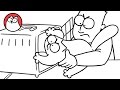 Kattenkaarten Simon's Cat Een pittige kat doet er alles aan om een bezoek aan de dierenarts te vermijden. Vergeet Simons Cat niet