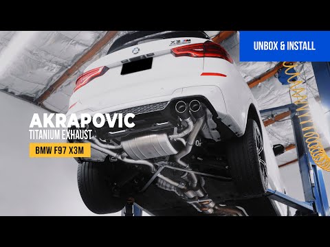 X3M Exhaust Upgrade | BMW X3M X4M Akrapovic | SVB SVBimmer