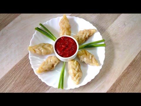 Chicken Momos Recipe | Chicken Dim Sum | Easy ways to fold Momo