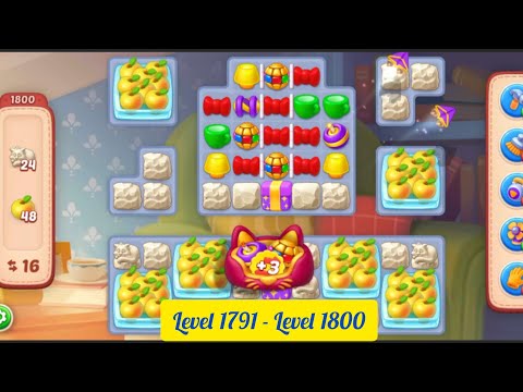 Homescapes : ( Level 1791 - Level 1800 )