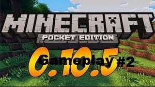 preview picture of video 'Gameplay do jogo Minecraft Pocket Edition v0.10.6 #2 (android)'