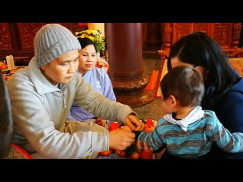 NGÀY MÙNG 1 TẾT TẠI CHÙA LINH THỨU BERLIN