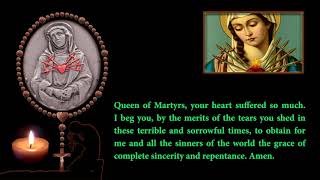 The Rosary of the Seven Sorrows of Our Blessed Mother Mary