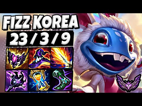 Fizz vs Zoe [ MID ] Lol Korea Master Patch 25.13 ✅