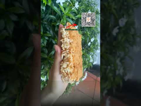 Cơm Cháy Chà Bông Cung Đình - Đặc sản Ninh Bình túi giấy gài 500g