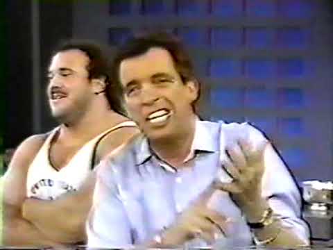 Morton Downey Jr Show. - Pro Wrestling