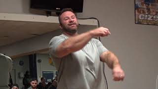 Justin Harris Strength Seminar: Training Principles for Size and Strength