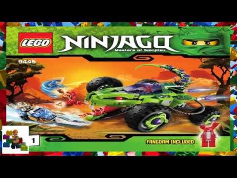 LEGO instructions - Ninjago - 9445 Fangpyre Truck Ambush (Book 1)