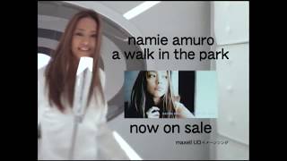 a walk in the park 安室奈美恵 TV-CM