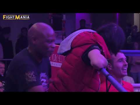 FightMania Boxing Brett Hindley V Bradley Pitt 3 x 2 Rounds