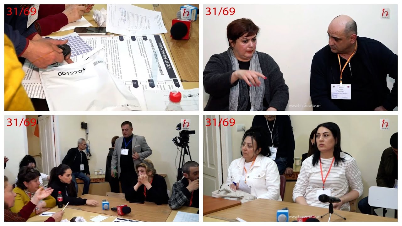 Լարված իրավիճակ՝ 31/69 ընտրատեղամասում. հաշվարկը չեն սկսում
